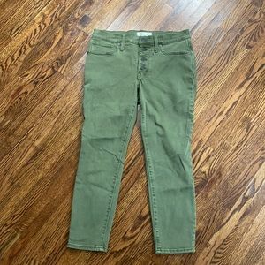Madewell Petite Crop Jeans